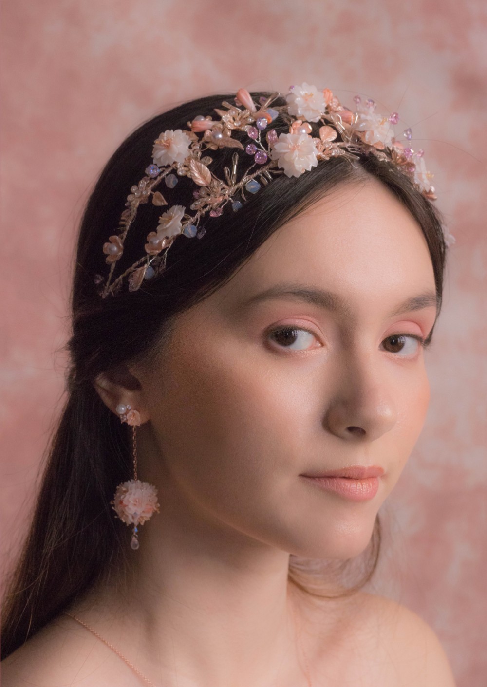 さくらさくらBLOSSOMフルブロッサムドリームチェリーブロッサムクラウン - パミカリー手作りジュエリー