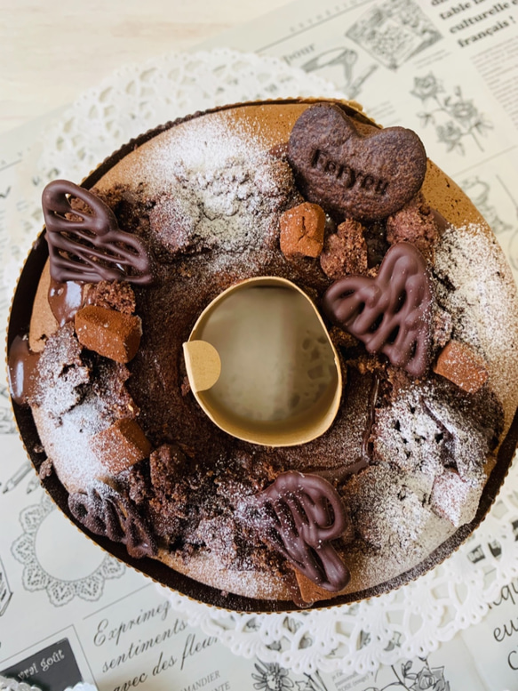 creema限定❤濃厚チョコレートのシフォンケーキ 2枚目の画像