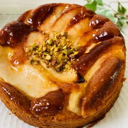 大玉国産洋梨マルゲリットマリーラのケーキ 2枚目の画像