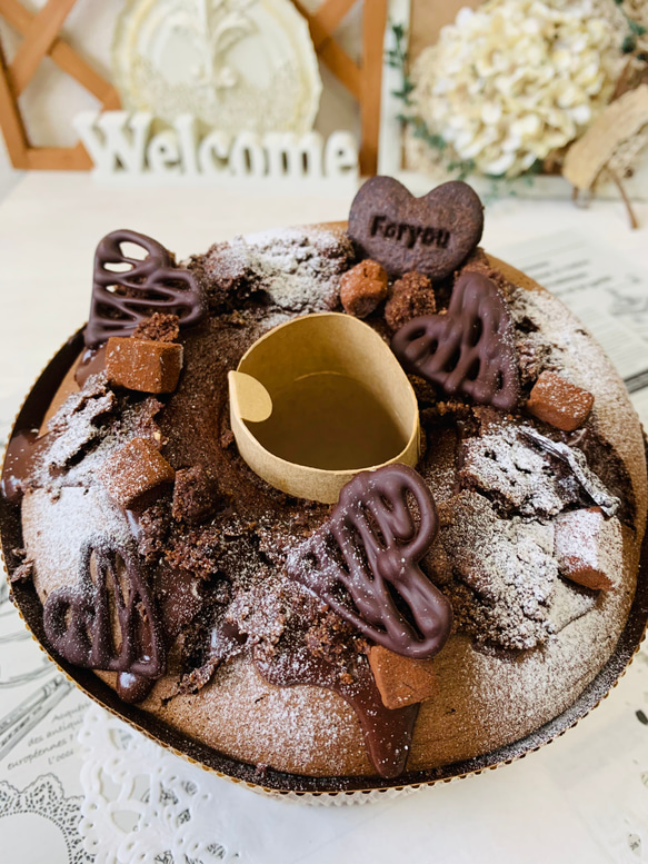 creema限定❤濃厚チョコレートのシフォンケーキ ケーキ algernon 通販