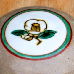 白い椿の陶箱 4枚目の画像