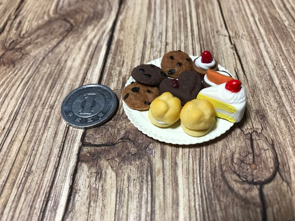 ミニチュア ケーキセット 大皿 2枚目の画像