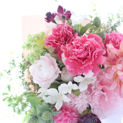 ギフトにも♪Pink Carnation Bouquet 3枚目の画像