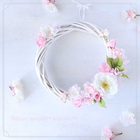 《一点物》Sakura wreath〜koharu〜 2枚目の画像