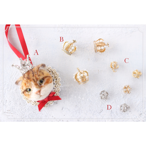 《4月限定ニ個》世界でたった１つ愛猫ちゃんのSweet cat wreath♡〜カーネーション〜 4枚目の画像