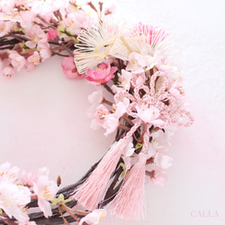 《Last１点》優しい薄紅桜♡Sakura Wreath 3枚目の画像