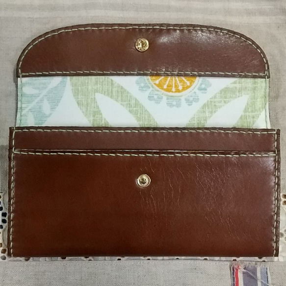 スリム長財布「チーターさん」 5ｃｍ×D1