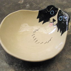 DoDo手作 動物造型碗-邊境犬淺碗 第2張的照片