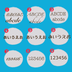 選べるカラー♪お名前スプーン 4枚目の画像