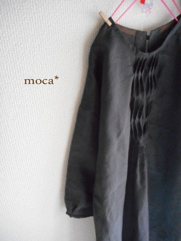 受注製作/再販売/ラスト1着】リネン フロントなみなみピンタック