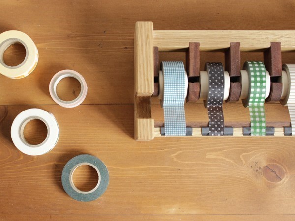 マスキングテープカッター｜全３種類 木製 テープカッター 文房具 デスクアイテム 卓上 おしゃれ 北欧