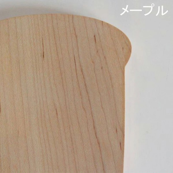 【送料無料】コースター 木製 食パン型 モチーフ おしゃれ 無垢材 北欧 韓国 女子 カフェ インテリア キッチン 道具 5枚目の画像