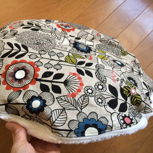 コストコベッド(イタグレホイホイ)カバー花鳥柄 おもちゃ・ペット小物