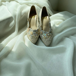 【訂做】施華洛世奇婚鞋 第2張的照片