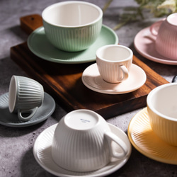 【陶瓷】保溫咖啡茶杯230ml（7色） 第3張的照片