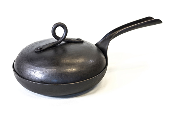 【在庫限り】7インチ Real Classic Ironware 専用蓋 "Natural" 2枚目の画像