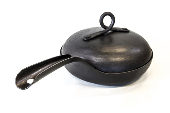 【在庫限り】7インチ Real Classic Ironware 専用蓋 "Natural" 3枚目の画像