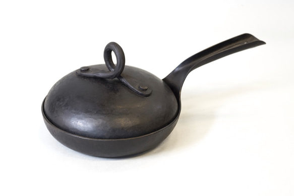 【在庫限り】5インチ Real Classic Ironware 専用蓋 "Natural" 2枚目の画像