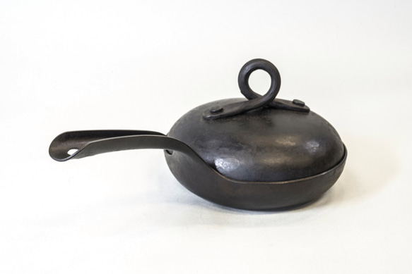 【在庫限り】5インチ Real Classic Ironware 専用蓋 "Natural" 3枚目の画像