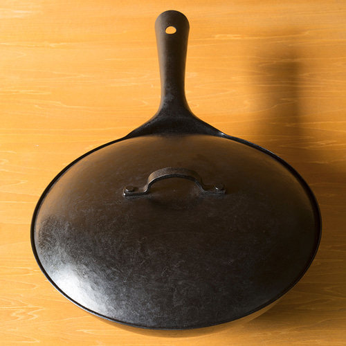 11インチ Real Classic 中華鍋（北京鍋）蓋付きセット 