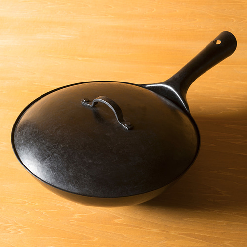 11インチ Real Classic 中華鍋（北京鍋）蓋付きセット 