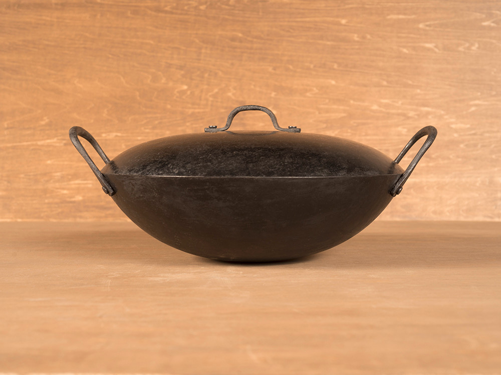 12インチ Real Classic 中華鍋（広東鍋）蓋付きセット "Simple"