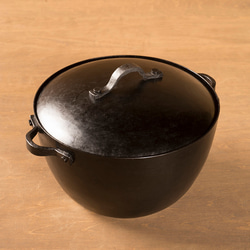 7英寸Real Classic鐵鍋（煮熟的3個），帶蓋“簡單” 第5張的照片