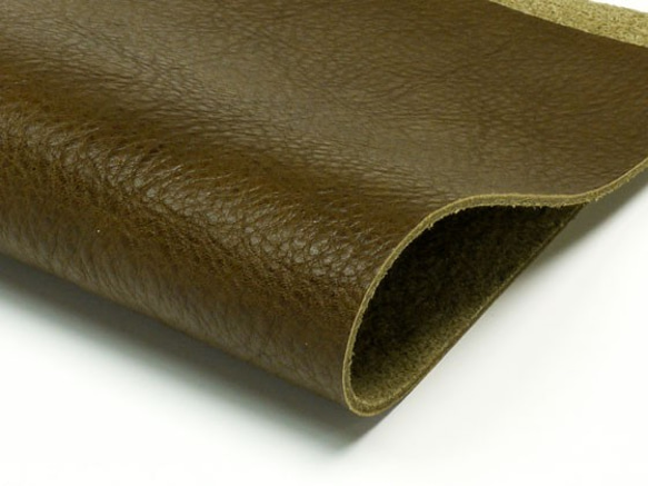 Pkawa026-1 / 4 [Cut Leather] Grand Shrink（Nume）17×12cm黑色/巧克力/棕色/ 第4張的照片