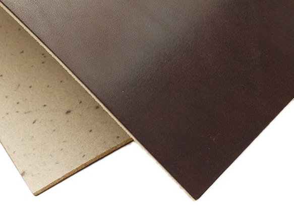 Pkawa041-1 / 8 [Cut Leather]玻璃奔馳車12×8cm自然色/黑色/亮棕色5.0mm / 4.0mm 第9張的照片