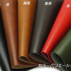 Pkawa052-1 / 8 [Cut Leather] Rio Shoulder Usus 12×8cm黑色/黃棕色/棕色/紅 第4張的照片