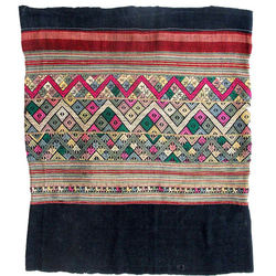 タイ族の手織りシン、アジアンオールドテキスタイル 1枚目の画像