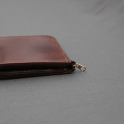 小さな財布　Small wallet Brown 3枚目の画像