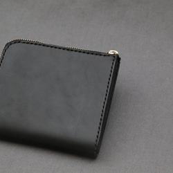 小さな財布　Small wallet Black 2枚目の画像