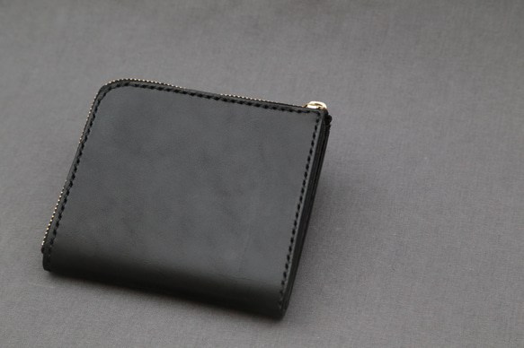 小さな財布　Small wallet Black 2枚目の画像