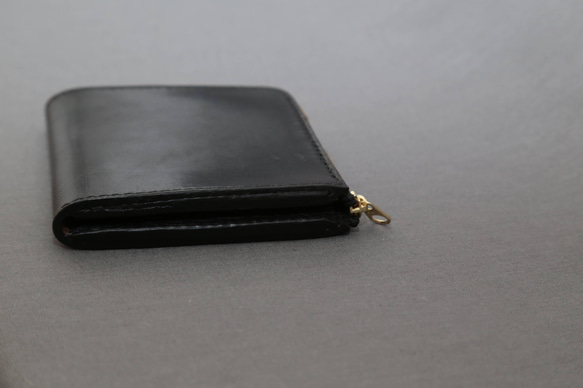 小さな財布　Small wallet Black 3枚目の画像