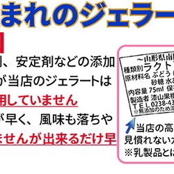 果樹園生まれの出来立てジェラート　アレルギー対応おまかせ8個セット(卵、牛乳なしもあります) 3枚目の画像