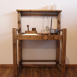 【NEW】野菜ストッカー（ワイヤーバスケット2個付）おもちゃ収納　キッチンワゴン NEW】【引取可能】野菜ストッカー（ワイヤーバスケット2個付