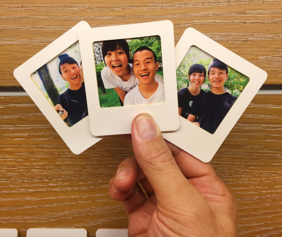 台湾オリジナル-Share Happy Time, Mini Art Card x9 with 2 wooden stand-C 2枚目の画像