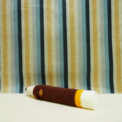 【勾勾熊‧手作雜貨】編織品-鉛筆袋 (不含文具) 第3張的照片
