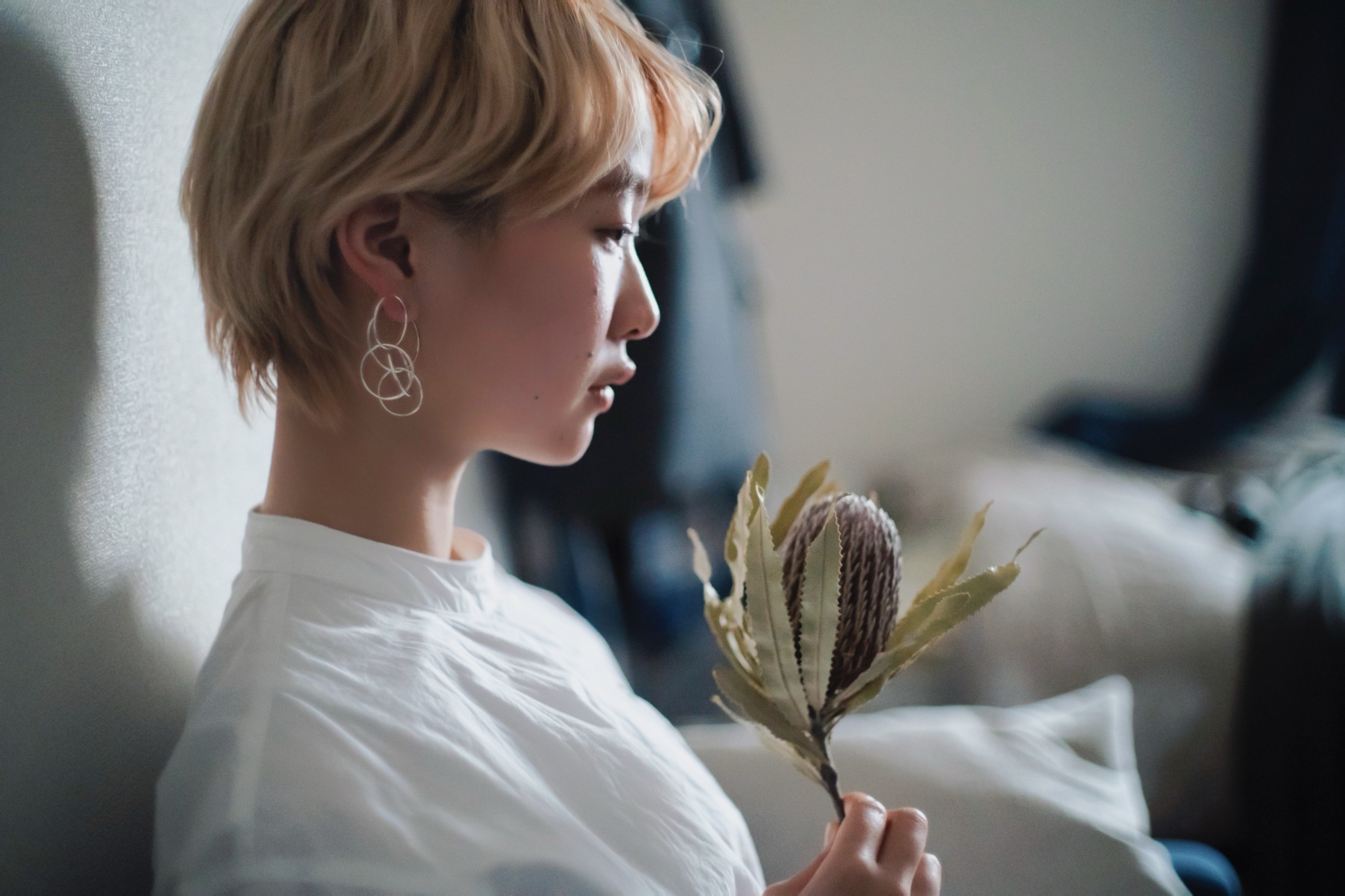 5ring ピアス　シルバー