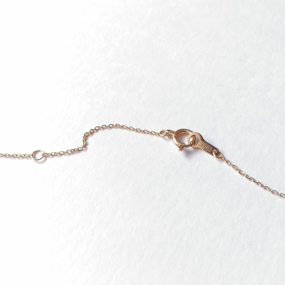 （K10）カイヤナイトのネックレス／40cm 6枚目の画像