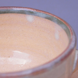 コーヒーカップ＆ソーサー（グリーン×ブラウン） 4枚目の画像