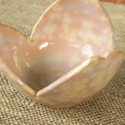 割山椒　向付　鉢　6客 B18-1/達 作/備前 割山椒向付/6客/備前焼/小鉢/陶磁器/焼物/共箱