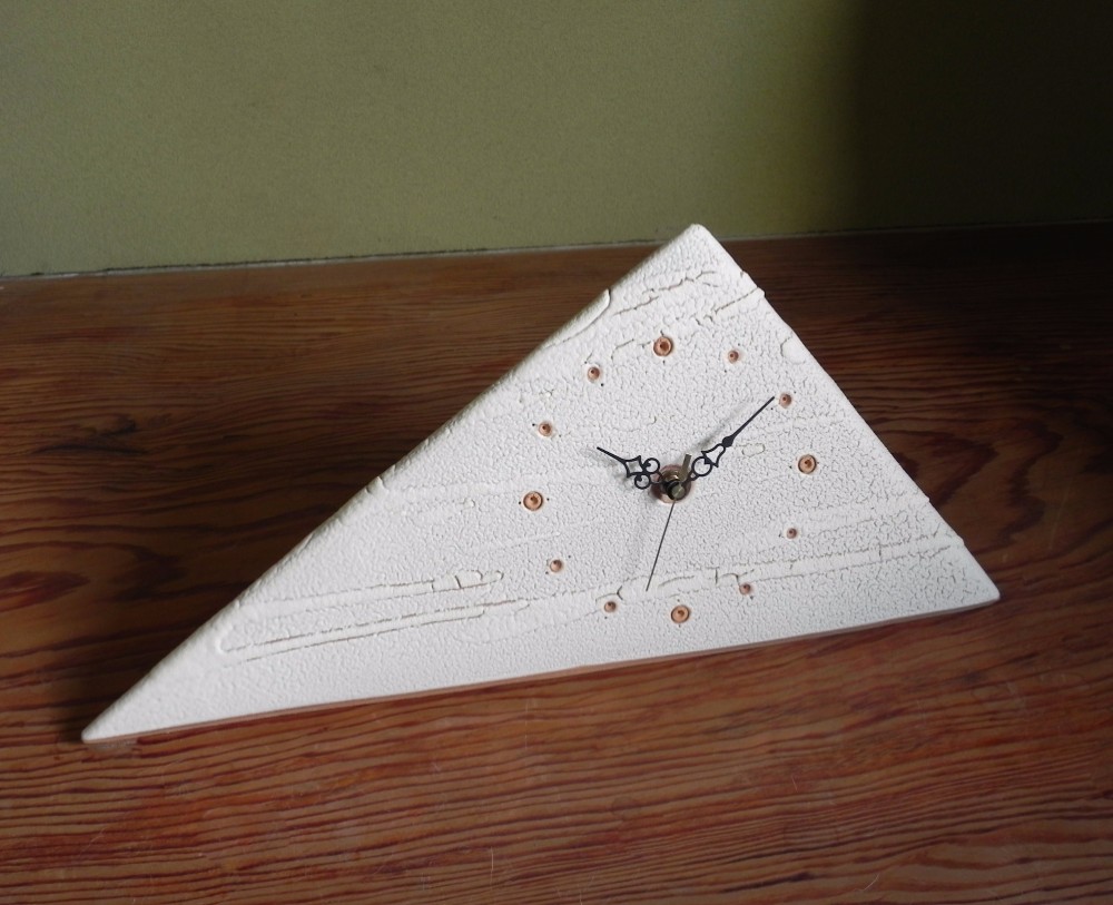 置き時計（白）