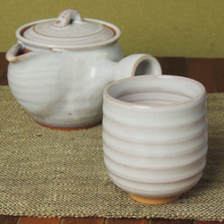 茶杯（刨花，白色） 第4張的照片