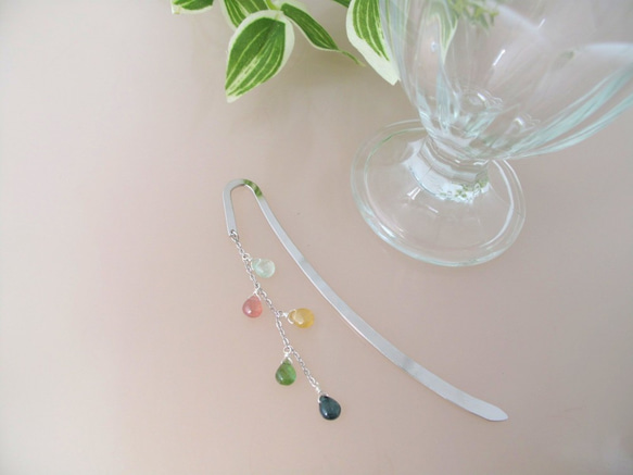 Bookmark ~Tiny Tourmaline Petals~ 1枚目の画像