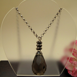 Large-fruit pendant ~ smoky quartz ~ 4枚目の画像
