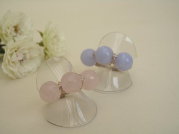 Holiday Ring ~pastel pink & blue~ 1枚目の画像