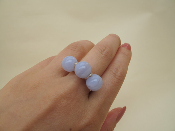 Holiday Ring ~pastel pink & blue~ 5枚目の画像