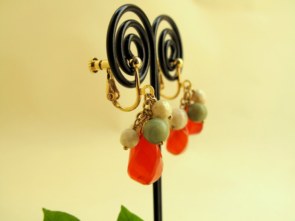 Earrings "Autumn Harvest" 2枚目の画像